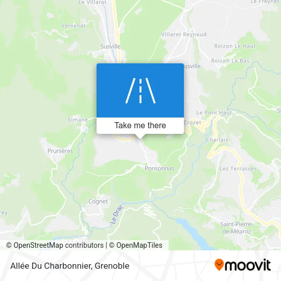 Allée Du Charbonnier map