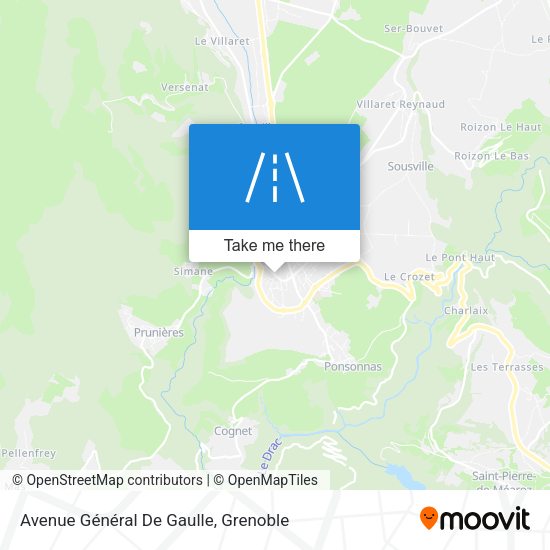 Avenue Général De Gaulle map