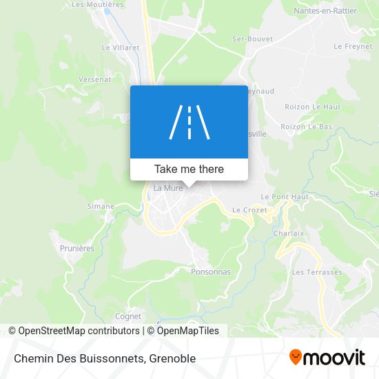 Chemin Des Buissonnets map