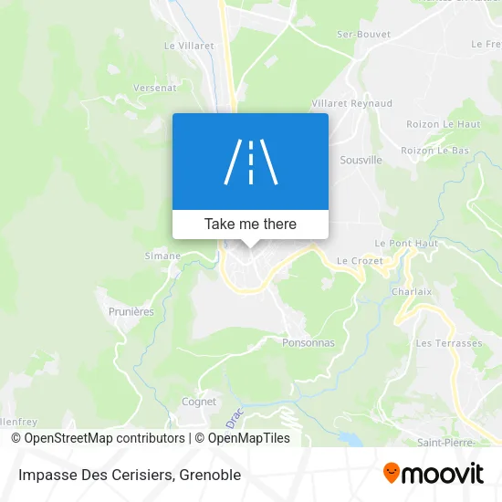 Impasse Des Cerisiers map