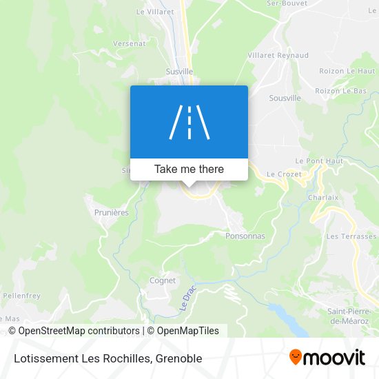 Lotissement Les Rochilles map