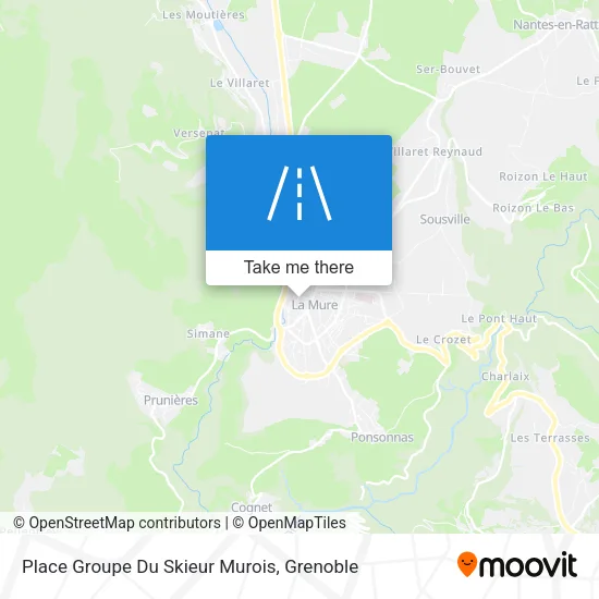 Place Groupe Du Skieur Murois map