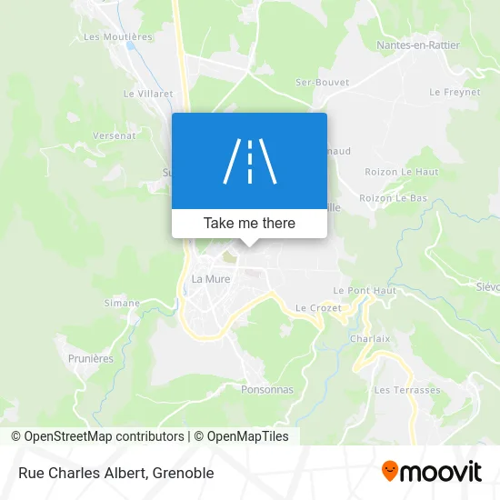 Rue Charles Albert map