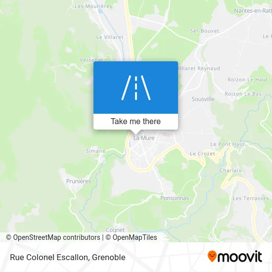 Rue Colonel Escallon map