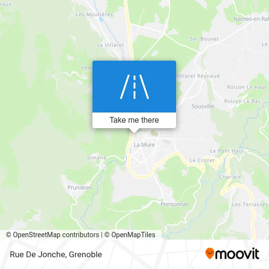 Rue De Jonche map