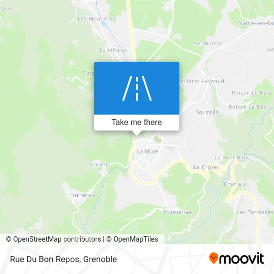 Rue Du Bon Repos map