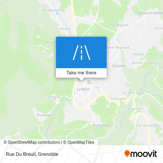 Rue Du Breuil map