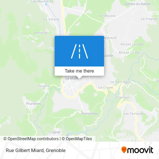 Rue Gilbert Miard map