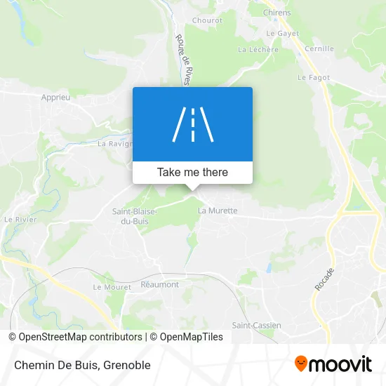 Chemin De Buis map