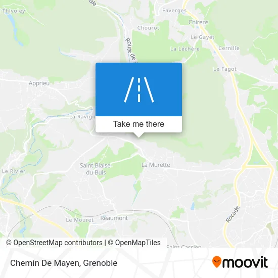 Chemin De Mayen map