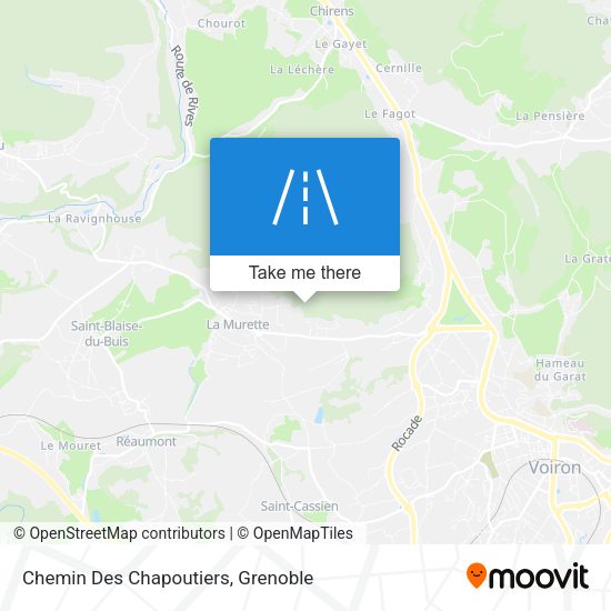 Chemin Des Chapoutiers map