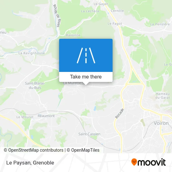 Le Paysan map