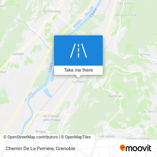 Chemin De La Perrière map