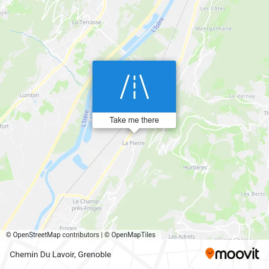 Chemin Du Lavoir map