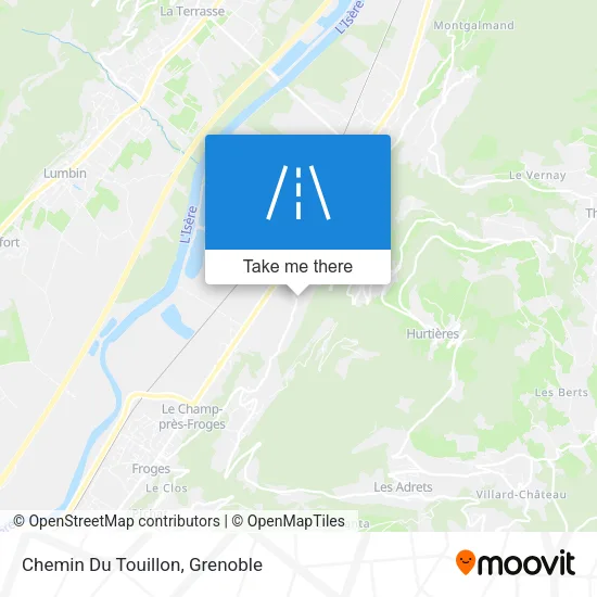 Chemin Du Touillon map