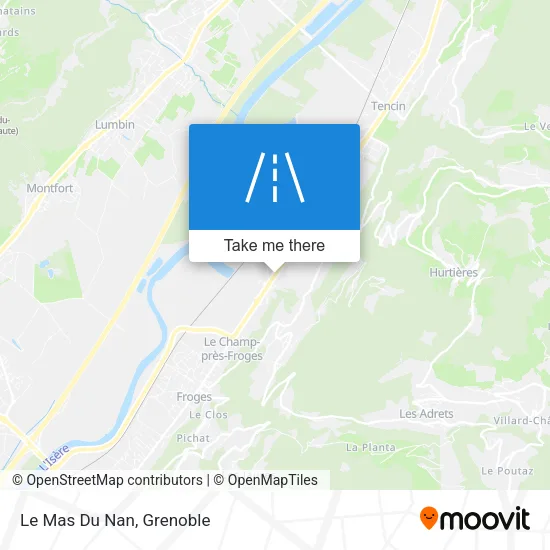 Le Mas Du Nan map