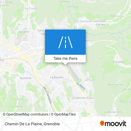 Chemin De La Plaine map