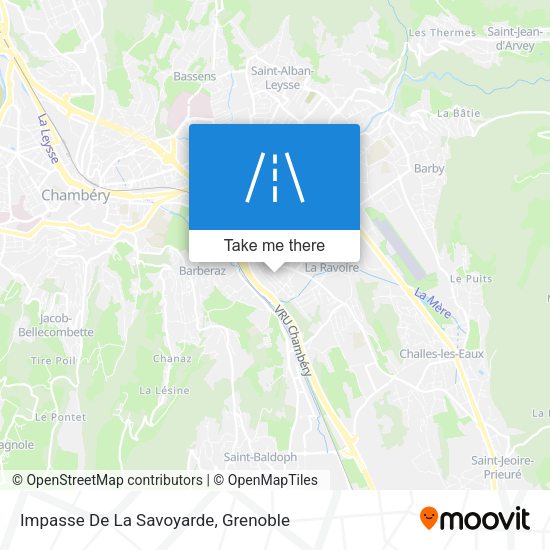 Impasse De La Savoyarde map