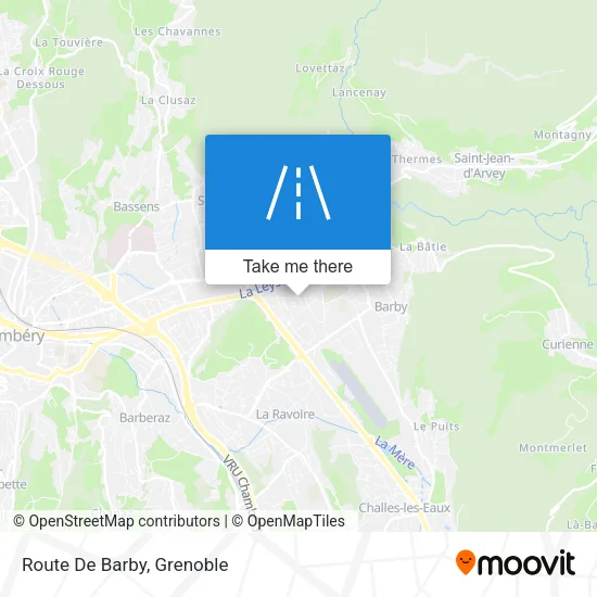 Route De Barby map