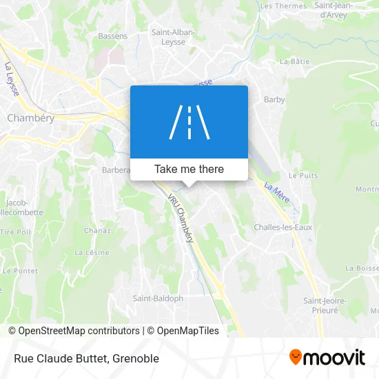 Rue Claude Buttet map