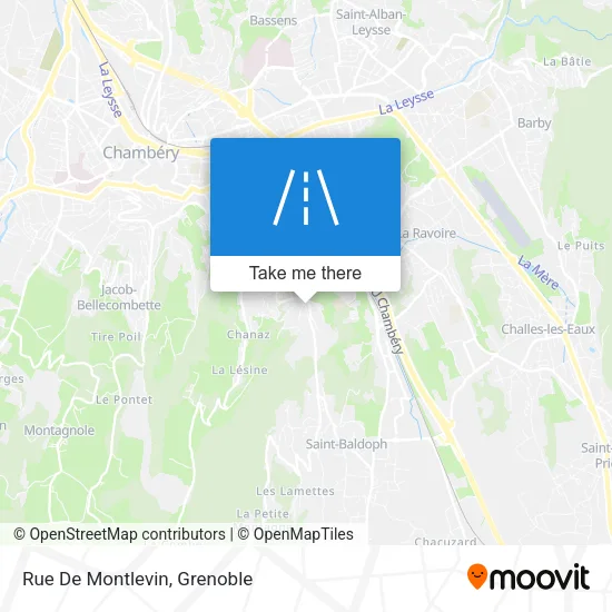 Rue De Montlevin map