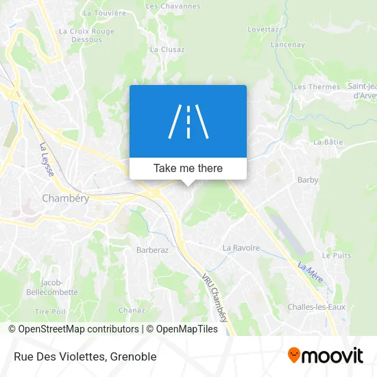 Rue Des Violettes map