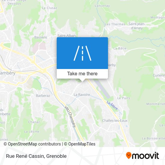 Rue René Cassin map