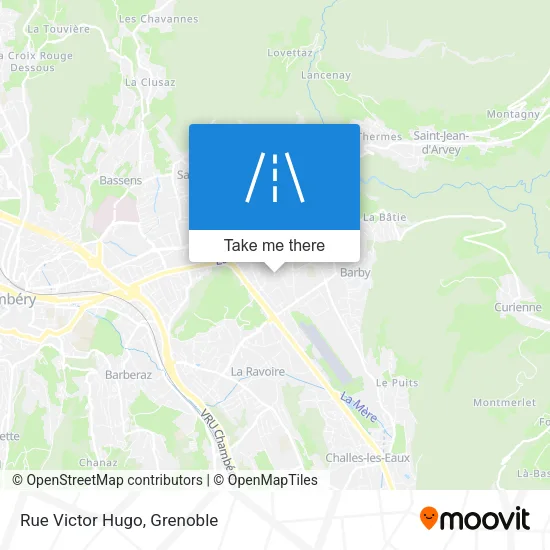 Rue Victor Hugo map