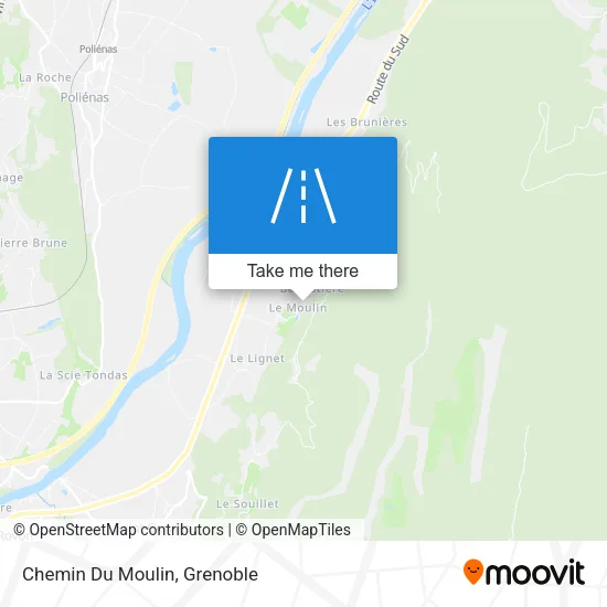 Chemin Du Moulin map