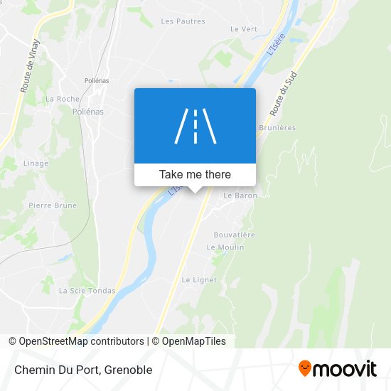 Chemin Du Port map