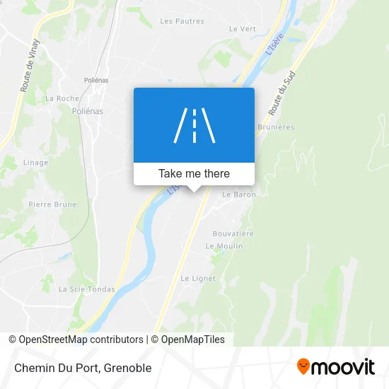 Chemin Du Port map