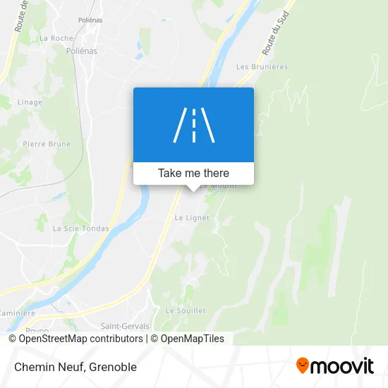 Chemin Neuf map