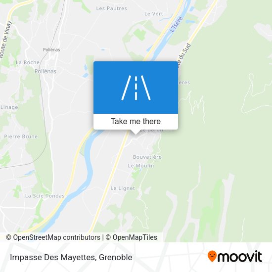 Impasse Des Mayettes map