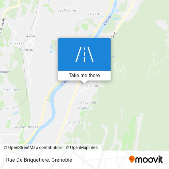 Rue De Briquetière map