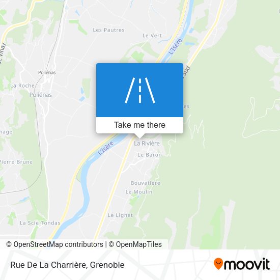 Rue De La Charrière map