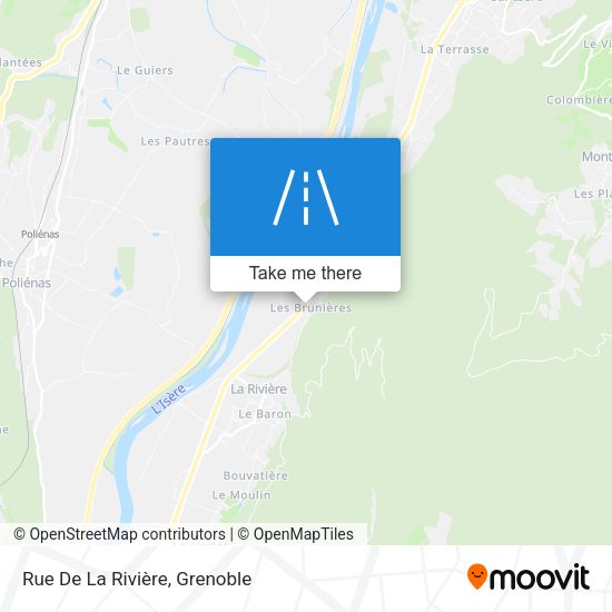 Rue De La Rivière map