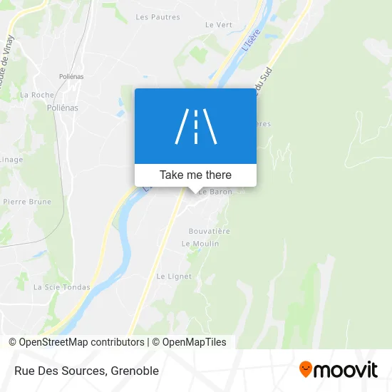 Rue Des Sources map