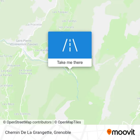 Chemin De La Grangette map