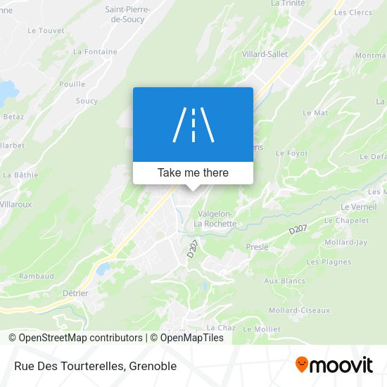 Rue Des Tourterelles map