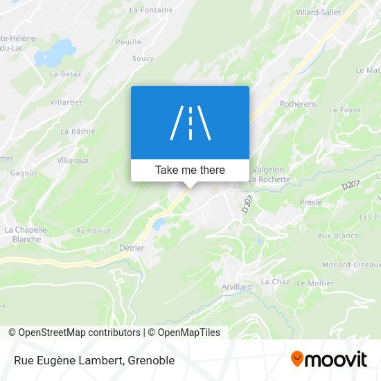 Rue Eugène Lambert map