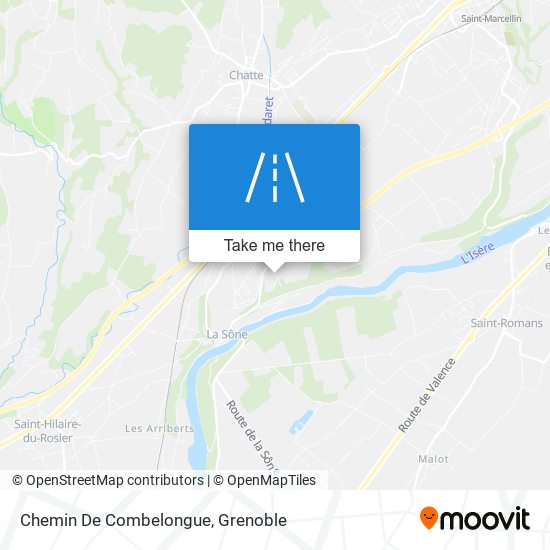 Chemin De Combelongue map