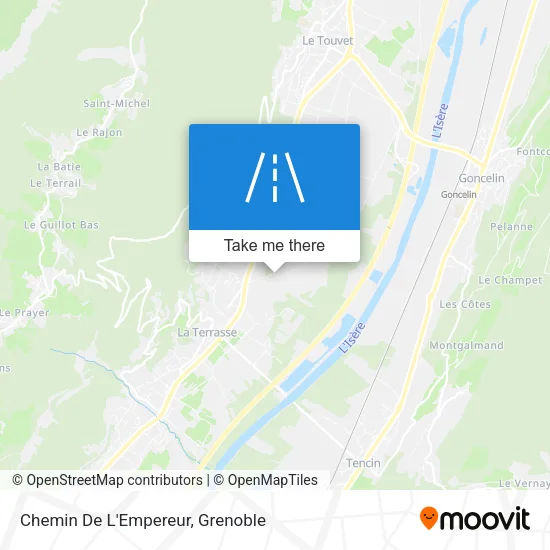 Chemin De L'Empereur map