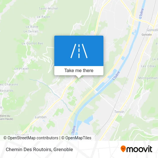 Chemin Des Routoirs map