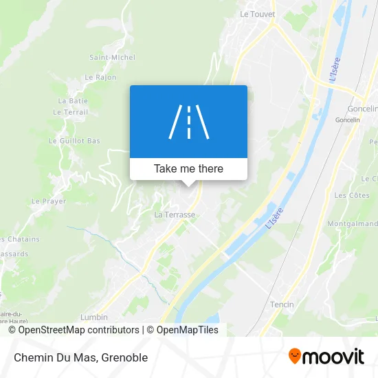 Chemin Du Mas map