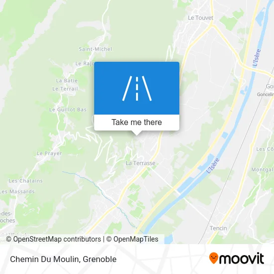 Chemin Du Moulin map