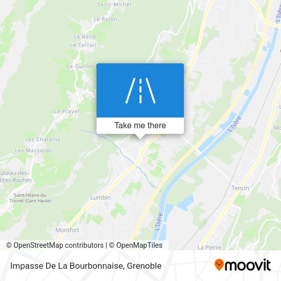 Impasse De La Bourbonnaise map