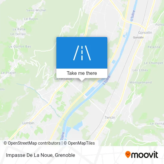 Impasse De La Noue map