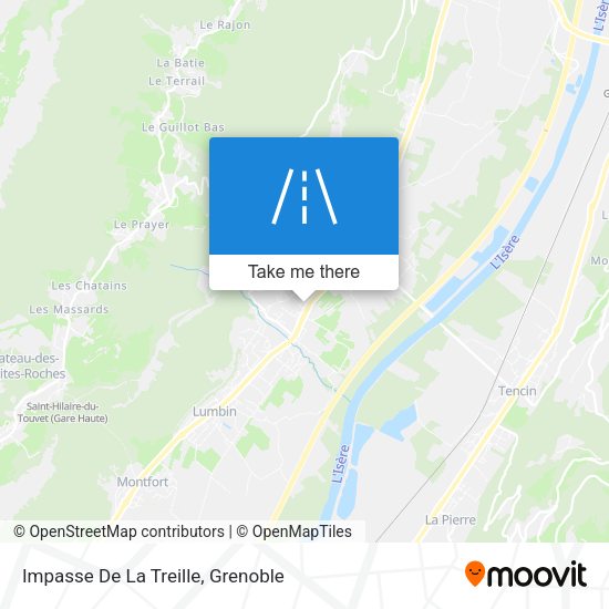 Impasse De La Treille map