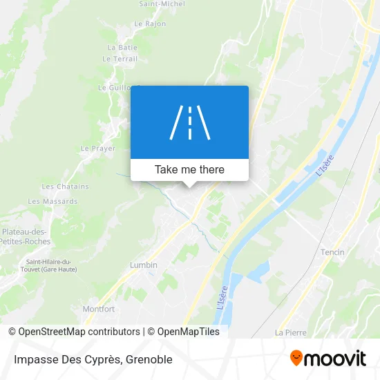 Impasse Des Cyprès map