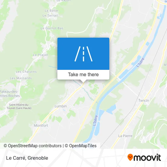Le Carré map